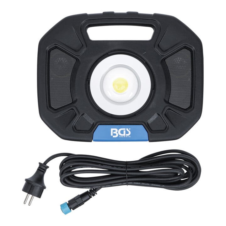 Projecteur de travail à COB-LED 40 W avec haut-parleurs intégrés BGS