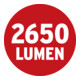 Projecteur de travail à LED de Brennenstuhl JARO 3050 M (30W, 2650lm, 6500K, IP65, projecteur de construction à LED avec 3m de câble, fixation rapide)