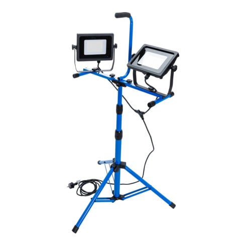Projecteur de travail double SMD-LED BGS avec pied, 2 x 70 W