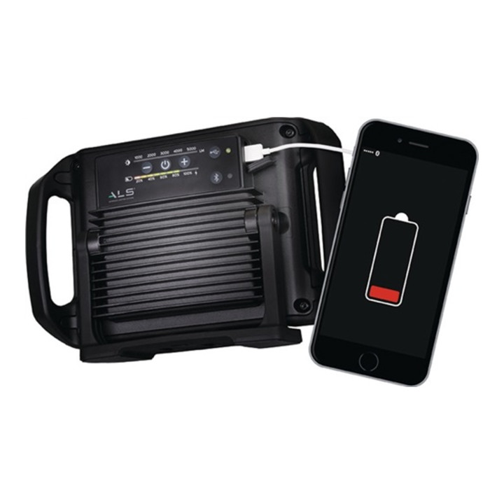 Projecteur de travail LED 10,8V/6000mAh 1000-5000Lm IP67