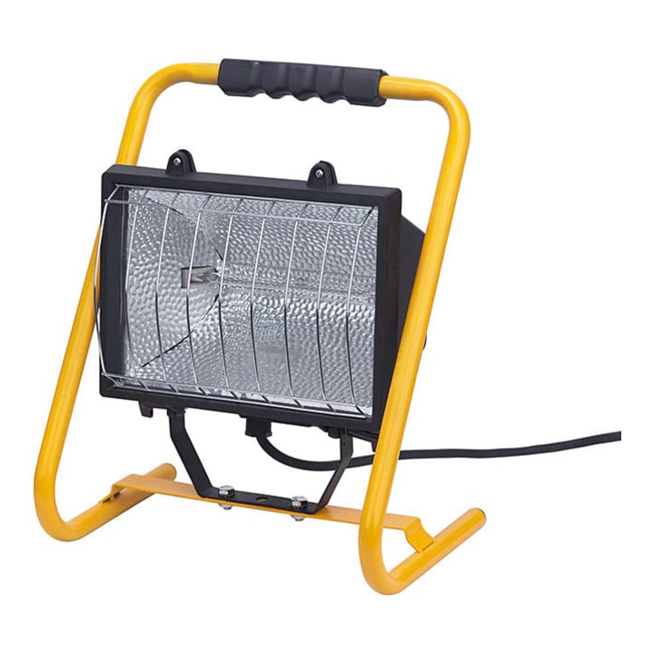 Projecteur halogène H 1000 IP54 1,5m H07RN-F 3G1,0 1000W 18000lm Catégorie rendement énergétique C