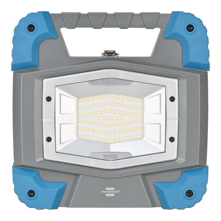 Projecteur mobile LED à accumulateur Brennenstuhl BS 5000 MA Système Bosch, 6000lm, IP55
