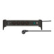 Prolongateur multiprise Brennenstuhl Alu-Office-Line avec chargeur USB Power Delivery USB 4 prises 1,8m H05VV-F 3G1,5-1