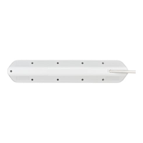 Prolongateur multiprise Brennenstuhl estilo avec fonction de charge USB 6 voies 4x Prises de contact de protection& 2x Euro argent/blanc