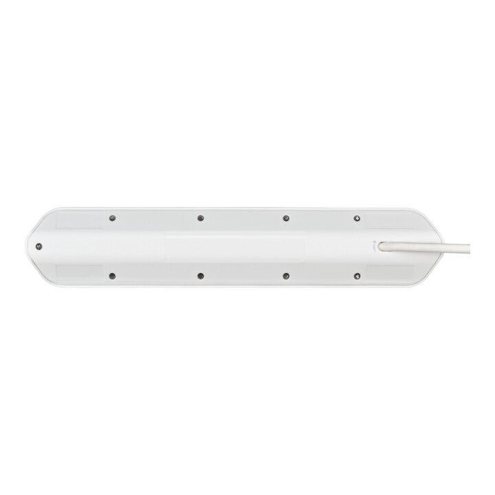 Prolongateur multiprise Brennenstuhl estilo avec fonction de charge USB 6 voies 4x Prises de contact de protection& 2x Euro argent/blanc