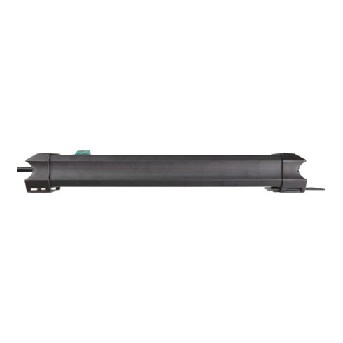 Prolongateur multiprise Premium-Line 6 prises noir/gris clair 3m H05VV-F 3G1,5
