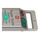 Prolongateur multiprise Super-Solid avec parasurtenseur 13.500A 5 prises argent 2,5m H05VV-F 3G1,5