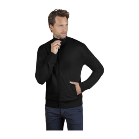 Promodoro Men´s Sweatjacke Gr.L schwarz 100% CO Promodoro