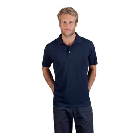 Promodoro Polo, T. 3XL, bleu marine
