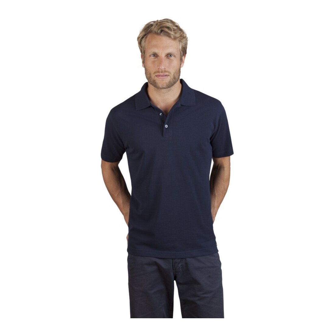 Promodoro Poloshirt, Gr. 3XL, navy