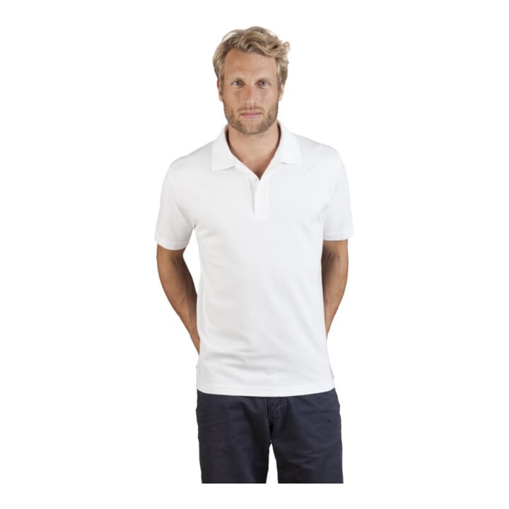 Promodoro Poloshirt, taille 3XL, blanc