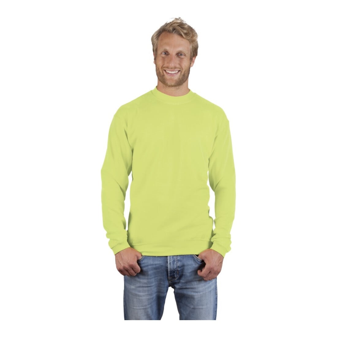 Promodoro Sweatshirt, Gr. 3XL, wild lime
