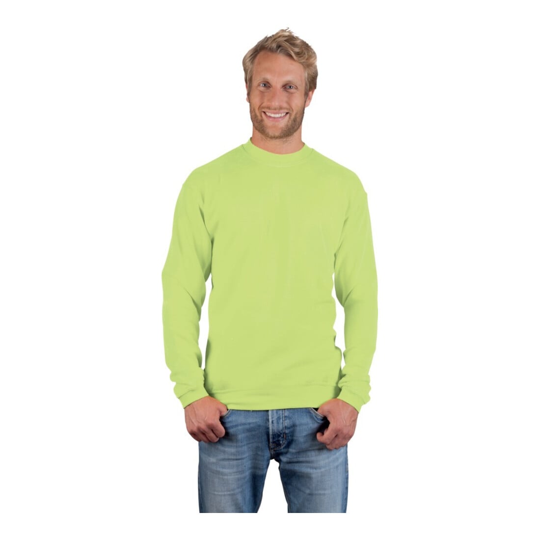 Promodoro Sweatshirt, Gr. 3XL, wild lime