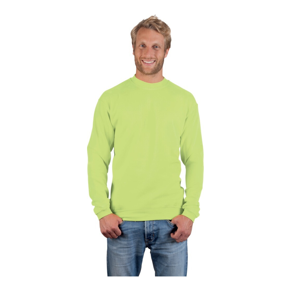 Promodoro Sweatshirt, Gr. M, wild lime
