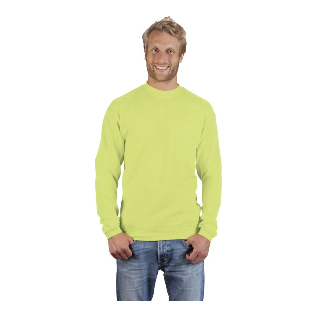 Promodoro Sweatshirt, Gr. M, wild lime