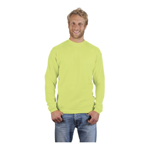 Promodoro Sweatshirt, T. 2XL, vert citron sauvage