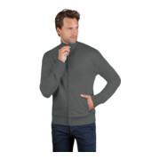 Promodoro Sweatshirtjacke, Gr. 3XL steelgrey-5