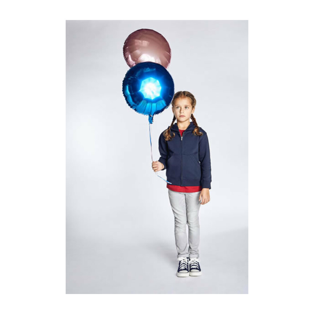 Promodoro Sweatshirtjacke, Gr. M turquoise