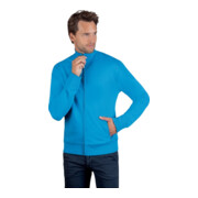 Promodoro Sweatshirtjacke, Gr. M turquoise-4