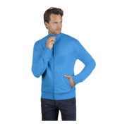 Promodoro Sweatshirtjacke, Gr. M turquoise-5
