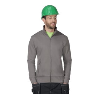Promodoro Sweatshirtjacke, T. 3XL gris acier