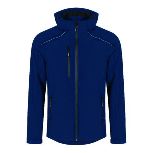 Promodoro Veste Softshell Homme chaude, charbon, T. L