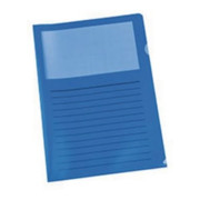 Prooffice Sichthülle 11118841-001 DIN A4 mF PP blau 10 St./Pack.-1
