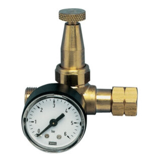 Propan Régulateur de pression basse 0,5-4 bar G 3/8 pouces avec manomètre