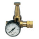 Propan Régulateur de pression basse 0,5-4 bar G 3/8 pouces avec manomètre-1