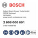 Protecteur de disque Bosch 115 mm pour ponceuse d'orbite aléatoire