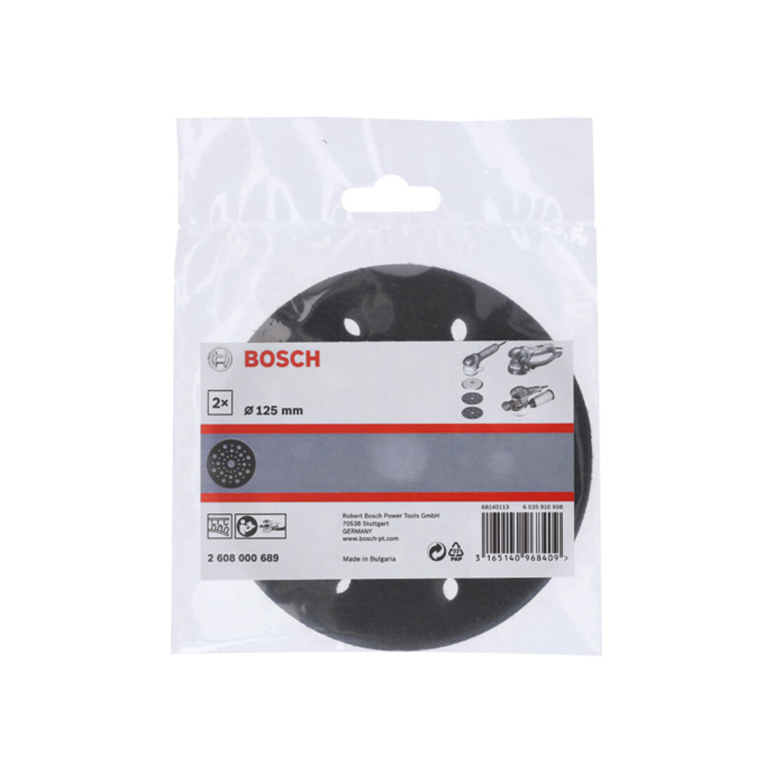 Protecteur de disque Bosch, pour ponceuse d'orbite aléatoire