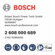 Protecteur de disque Bosch, pour ponceuse d'orbite aléatoire-5
