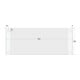 Protection antichoc Moravia MORION pour colonnes d'angle Rectangle 200 x 20 x 500 mm noir / jaune