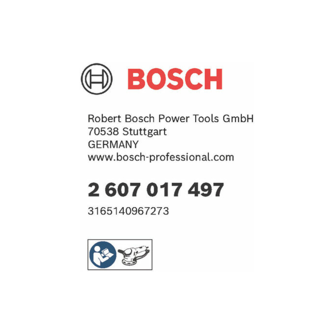 Protection Bosch pour GET 75-150 Professional