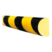 Protection contre les chocs en Moravia MORION surface circulaire 32 x 40 x 5000 mm jaune/noir