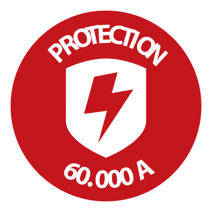 Protection de surtension Brennenstuhl Premium-Line 60.000A 6 prises noir/gris clair 3m H05VV-F 3G1,5 19" format