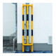 Protection de tube Moravia grand modèle 1500 noir/jaune 1500 x 350 x 300 mm avec plaques de sol/ murales-2