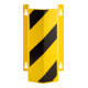 Protection de tuyau Moravia petit 500 noir/jaune pour montage mural 500 x 292 x 230 mm-1
