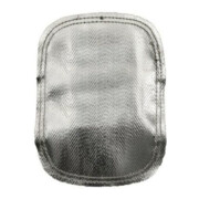 Protection des mains cuir vachette fendu avec prot.PFR alum. Weldas