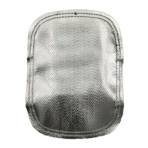 Protection des mains cuir vachette fendu avec prot.PFR alum. Weldas