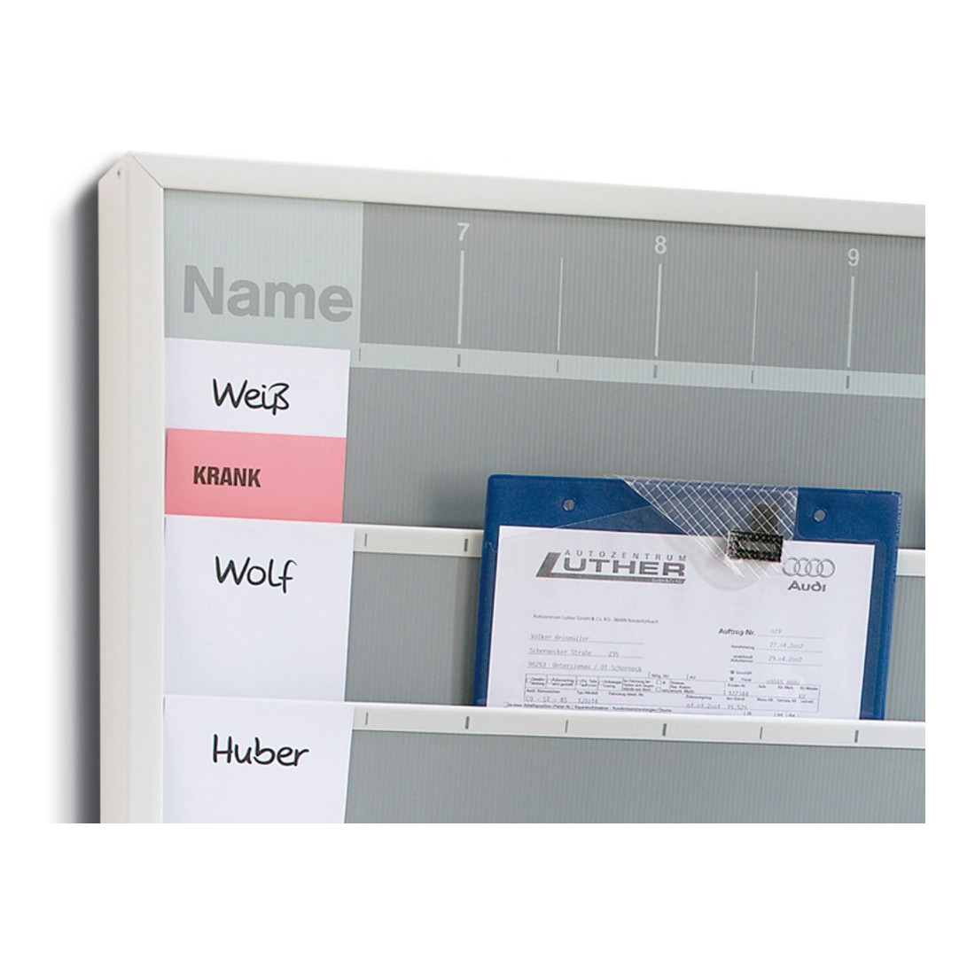 Protège-documents Eichner Plus avec compartiment à clés