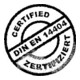 Protège-genoux / genouillère Profiline Poly universel noir lavable 30 degr.C KNE-3