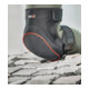 Protège-genoux / genouillère Safetek Kevlar® universel noir lavable 30 degr.C KN-1