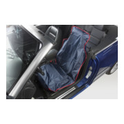 Protège-siège en nylon bleu Eichner, format : 75,5 x