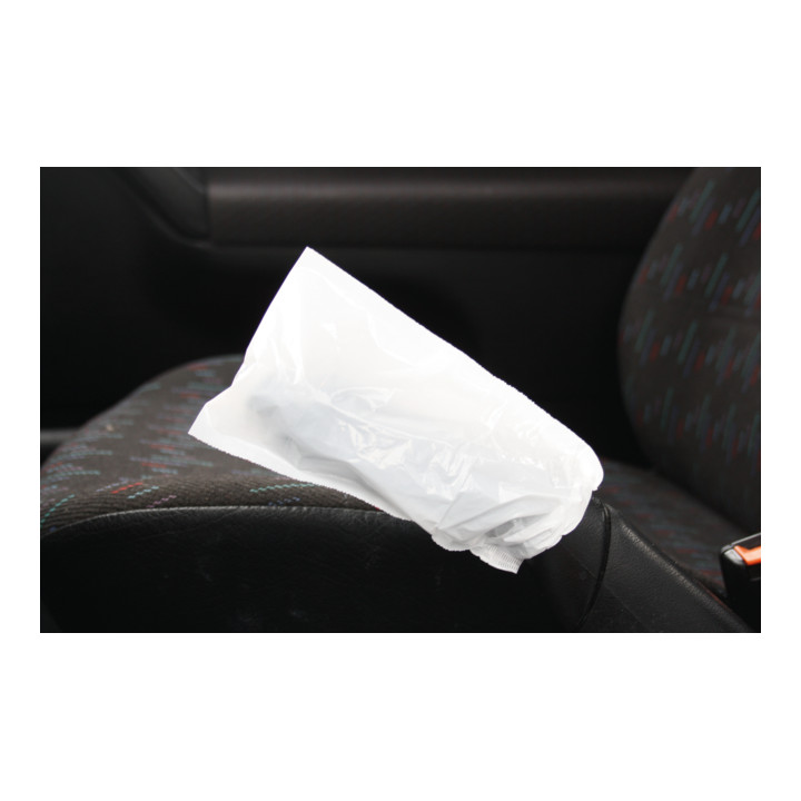 Protèges-pommeau de frein à main jetable, blanc, pack de 500