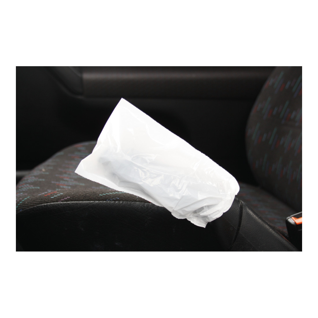 Protèges-pommeau de frein à main jetable, blanc, pack de 500