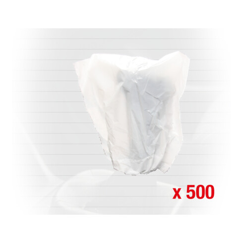 Protèges-pommeaux de vitesse jetables, blanc, pack de 500