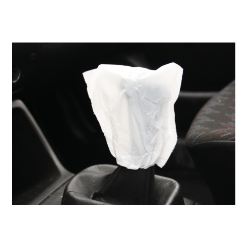 Protèges-pommeaux de vitesse jetables, blanc, pack de 500