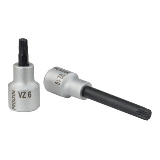 Proxxon 1/2" Vielzahn-Einsatz 8, 100 mm lang