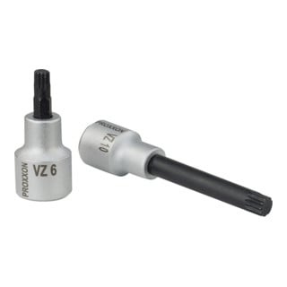 Proxxon 1/2"-Vielzahn-Einsatz VZ 10, 55 mm lang